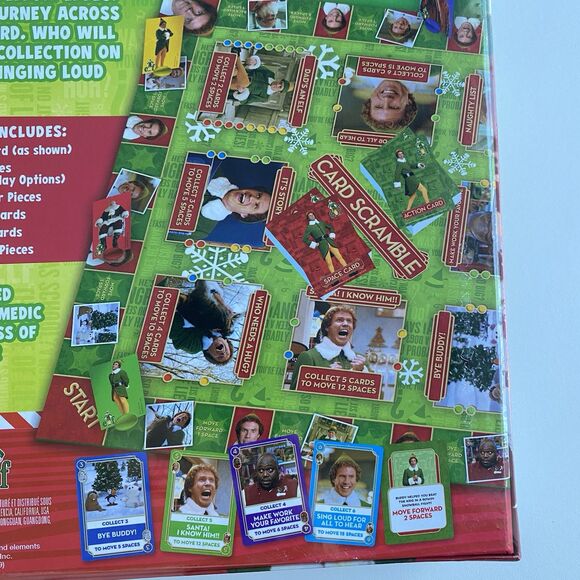 Elf Card Scramble‎ Family Board Game - 2 to 4 Players - Christmas - Will Ferrell - Picture 6 of 6